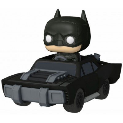 Фигура Funko Pop! Rides Super Deluxe: The Batman - Batman in Batmobile #282 